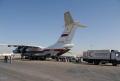 وصول طائرتين روسيتين محملتين بمساعدات إنسانية إلى مطار اللاذقية
