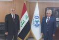 وزيرا الزراعة والموارد المائية العراقيان ومدير عام أكساد يبحثان علاقات التعاون بين الجانبين