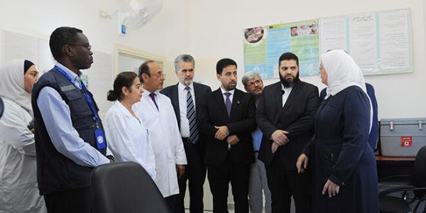 وزير الصحة يفتتح 3 مراكز صحية في ريف دمشق