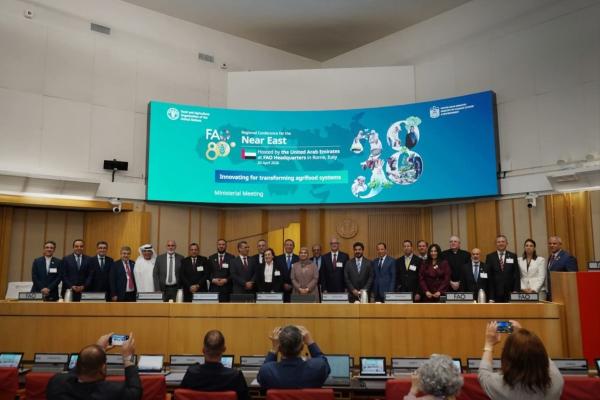 مشاركة وفد &quotأكساد&quot في الدورة الـ38 لمؤتمر الفاو الإقليمي للشرق الأدنى برئاسة دولة الإمارات