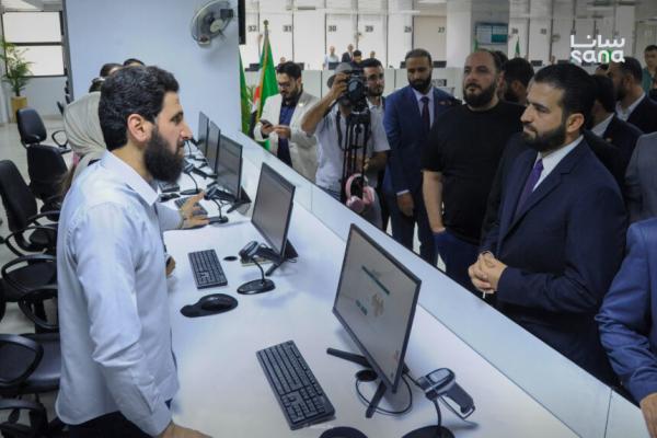 وزير الداخلية يفتتح مركز الأحوال المدنية الجديد في مجمع يلبغا بدمشق