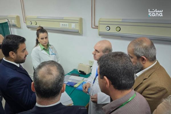 افتتاح المشفى التخصصي للأمراض الجلدية في منطقة دمر بدمشق