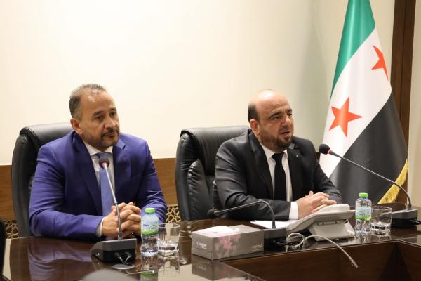 التعاون المشترك محور مباحثات رئيس اتحاد غرف التجارة السورية مع أمين عام اتحاد غرف دول مجلس التعاون الخليجي