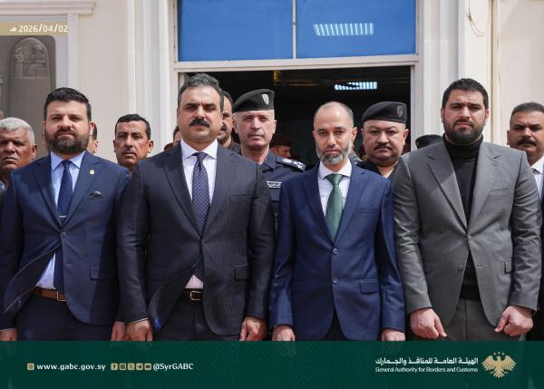 افتتاح  منفذ التنف – الوليد لتعزيز انسيابية حركة الترانزيت بين سورية والعراق