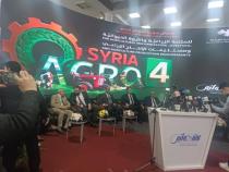 مشاركون  في معرض اغرو سيريا المعرض فرصة لتبادل الخبرات