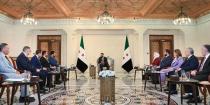 الرئيس الشرع يجتمع بأعضاء اللجنة العليا لانتخابات مجلس الشعب